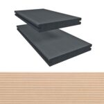 Deska tarasowa TWINSON kompozytowa PEŁNA 20x140 (6m) ORZECH WŁOSKI 522 - CHARACTER MASSIVE