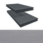 Deska tarasowa TWINSON kompozytowa PEŁNA 20x140 (6m) STALOWA 510 - CHARACTER MASSIVE