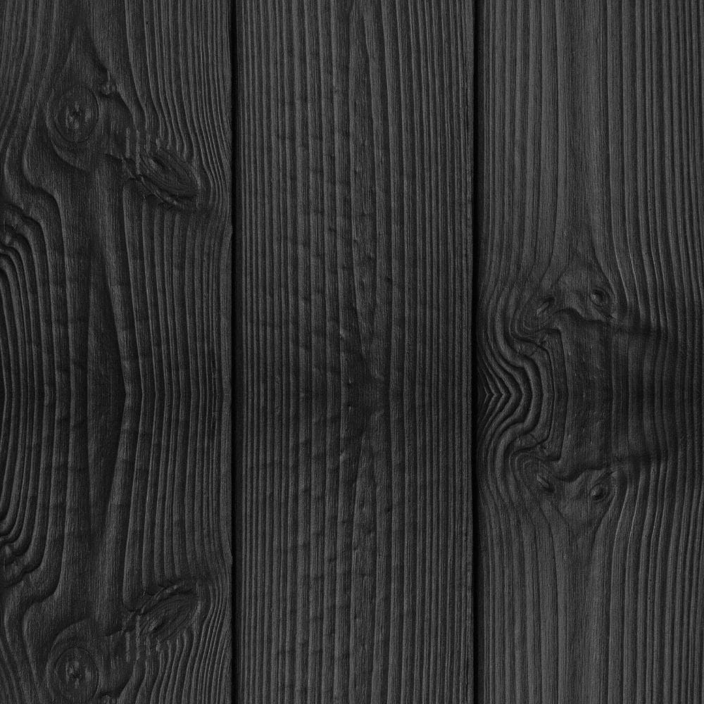 10692.jpg Deska elewacyjna opalana Accoya 22x120 (1m2) profil PAR, DARK BLACK - obrazek 1