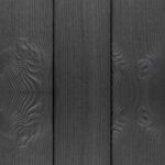 Deska elewacyjna opalana Accoya 22x145 (1m2) profil UYS 10, DARK GREY