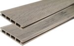 Deska tarasowa kompozytowa 23x146mm (3m) komorowa SREBRNA JODŁA Gardin NATUR - obrazek 2