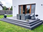 Deska tarasowa kompozytowa 23x146mm (4m) komorowa GRAFITOWA JODŁA Gardin NATUR - obrazek 2