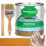 Olej do drewna HOUTOLIE 101 Sosna Limba 5L KOOPMANS - obrazek 2