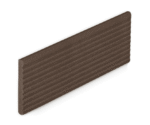 Listwa wykończeniowa 6x60mm (3m) CIEMNY BRĄZ Gamrat WPC