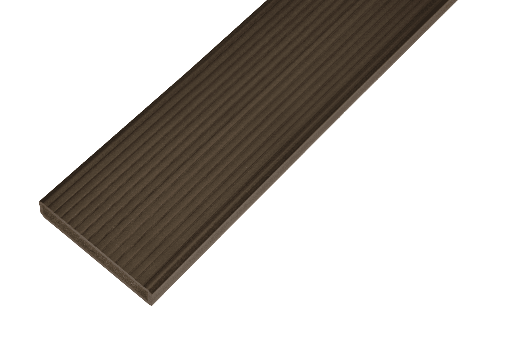 12281.png Deska ogrodzeniowa pionowa CLASSIC (profil pełny) 19x100 (1,25m) Ciemny Brąz - GAMRAT - obrazek 1