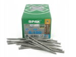 SPAX Wkręty do tarasu 6x100 (100szt.) A4 kwasoodporny