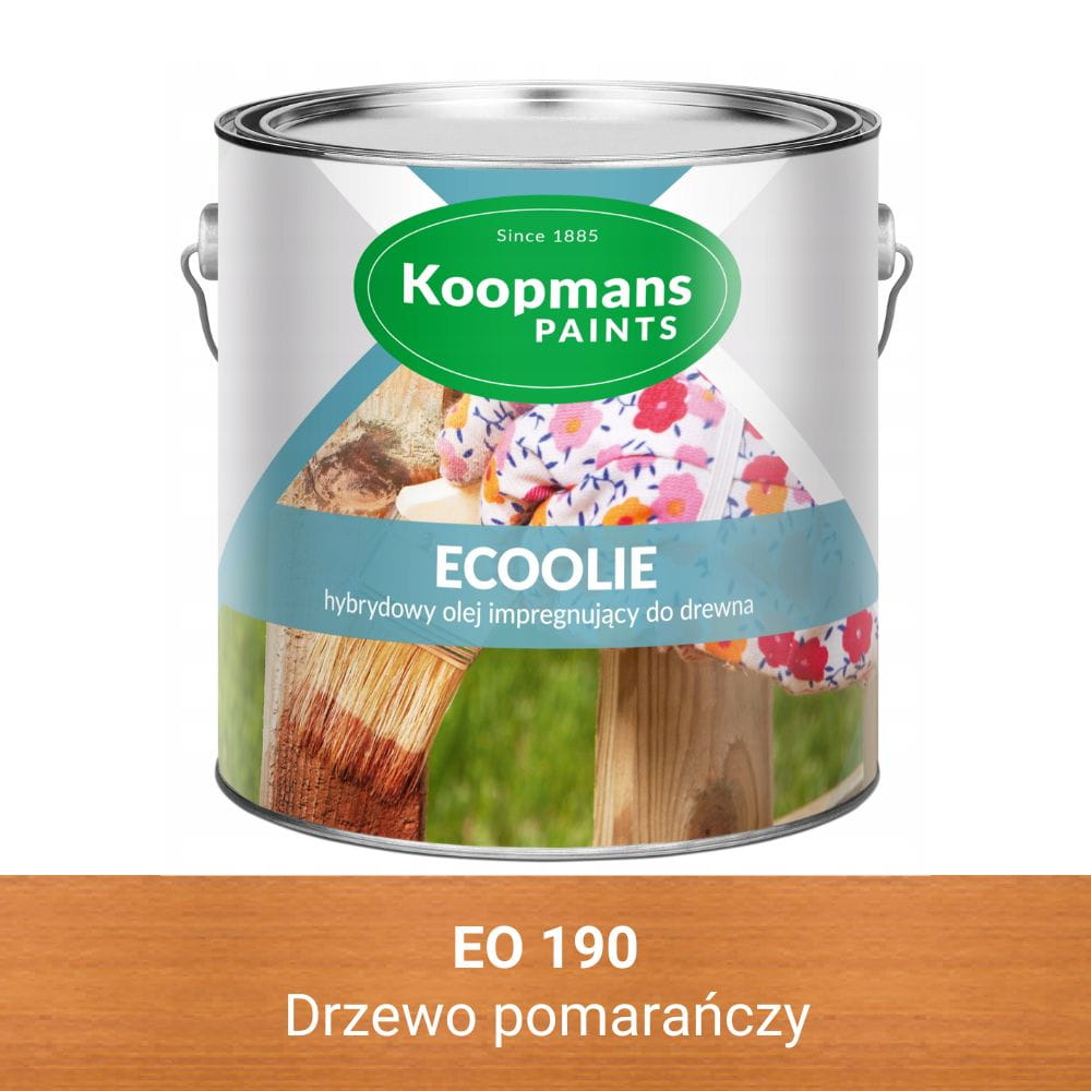 7726.jpg Olej do drewna ECOOLIE 190 Drzewo Pomarańczy 2,5L KOOPMANS - obrazek 1