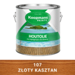 Olej do drewna HOUTOLIE 107 Złoty Kasztan 2,5L KOOPMANS