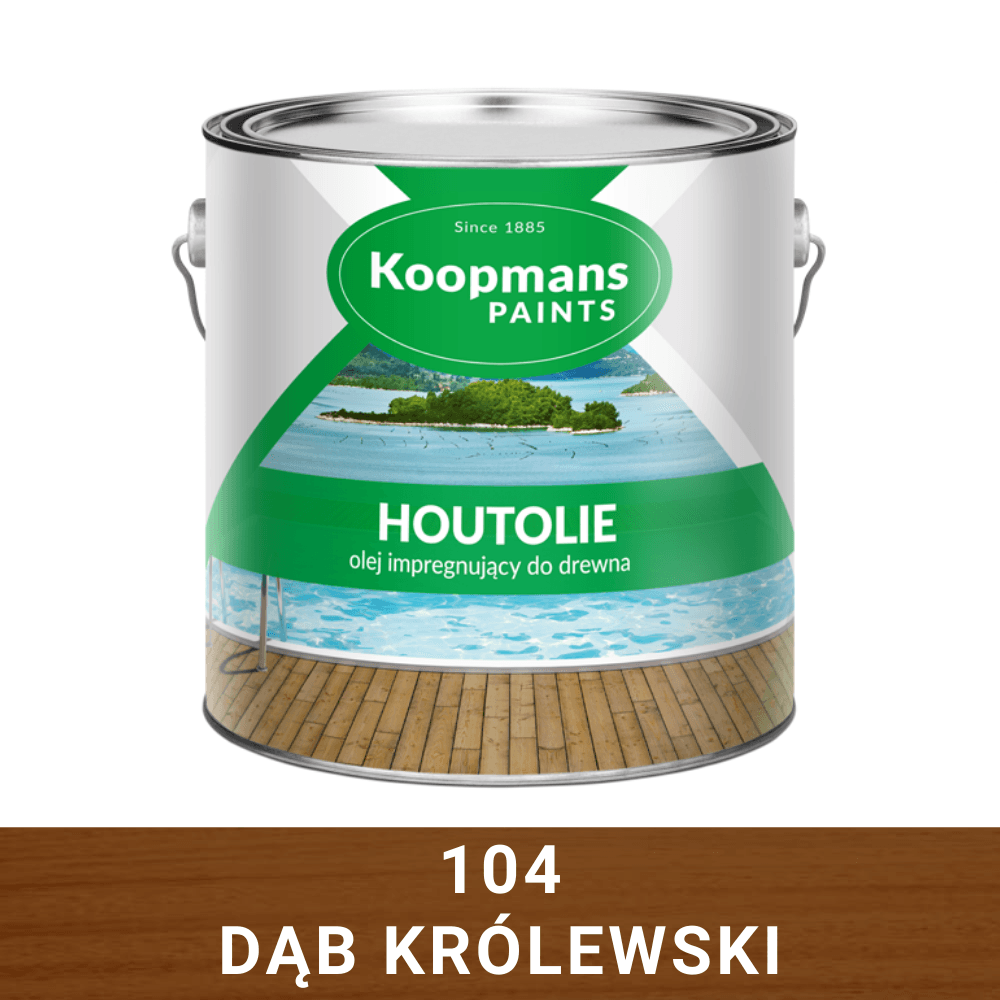 7810.png Olej do drewna HOUTOLIE 104 Dąb Królewski 5L KOOPMANS - obrazek 1