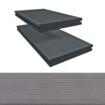 Deska tarasowa TWINSON kompozytowa PEŁNA 20x140 (6m) GRAFITOWA 502 - CHARACTER MASSIVE