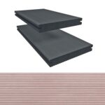 Deska tarasowa TWINSON kompozytowa PEŁNA 20x140 (6m) LESZCZYNOWA 503 - CHARACTER MASSIVE