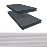 Deska tarasowa TWINSON kompozytowa PEŁNA 20x140 (6m) SZARA 509 - CHARACTER MASSIVE