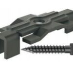 System montażowy wykonany z atestowanej stali nierdzewnej z wkrętami na 2m2 (5mm) Gamrat WPC