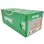 SPAX Wkręty do konstrukcji 6x60 WIROX (200szt.) Srebrny - obrazek 2