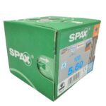 SPAX Wkręty do drewna - do tarasu A2 5x60 (100szt.) srebrny - obrazek 2