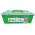 SPAX Wkręty do drewna - do tarasu A2 5x60 (850szt.) stare złoto