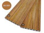 Deska tarasowa kompozytowa schodowa 22x140mm (2,8m) komorowa ORANŻ Lenta - obrazek 6