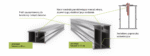 Legar aluminiowy systemowy 24x39mm (2,8m) Lenta - obrazek 2