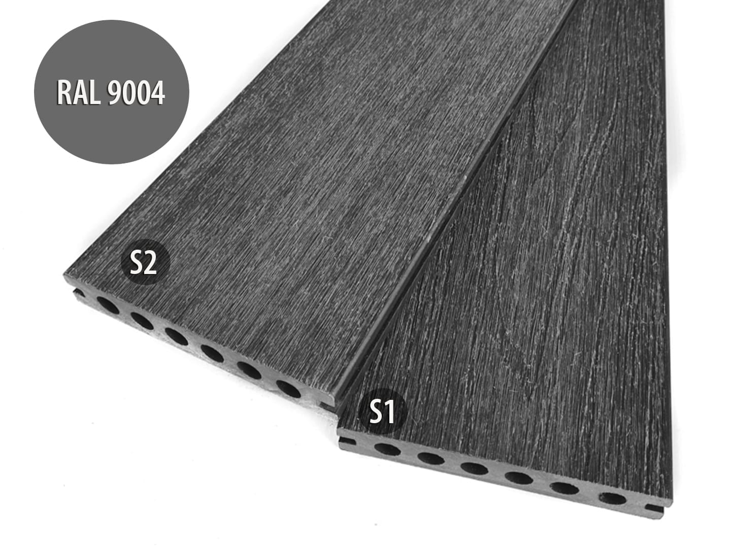 9725.jpg Listwa Wykończeniowa 10x70mm (2,83m) GRAFITOWY Lenta - obrazek 1