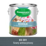 Olej do drewna ECOOLIE 201 Szary Antracytowy 2,5L KOOPMANS