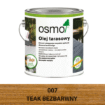 OSMO Olej tarasowy 007 TEAK BEZBARWNY 2,5L