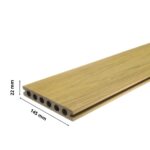 Deska tarasowa kompozytowa 22x145mm (4m) komorowa OAK Gardin DECO 2.0