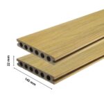 Deska tarasowa kompozytowa 22x145mm (4m) komorowa OAK WINCHESTER Gardin DECO 2.0