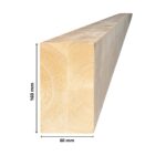 Kantówka Drewno Klejone DUO  80x200 GL24 6m