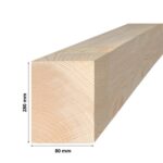 Kantówka KVH 80x280 (6,5m) C24 NSi