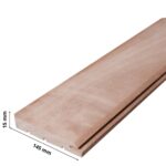 Deska elewacyjna Okoume 15x145 (1,8m) kl. FAS profil Faza